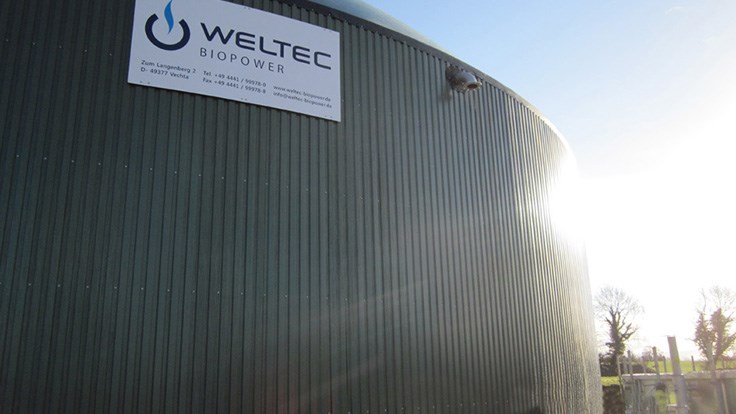 Weltec Biopower upgrades municipal wastewater treatment plant in Bavaria
